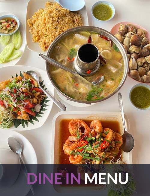 dine in menu